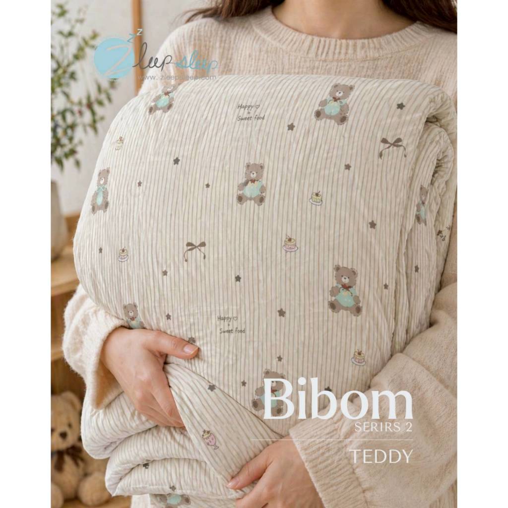 Zleepsleep ผ้าห่ม รุ่นBibom2 (หมี)