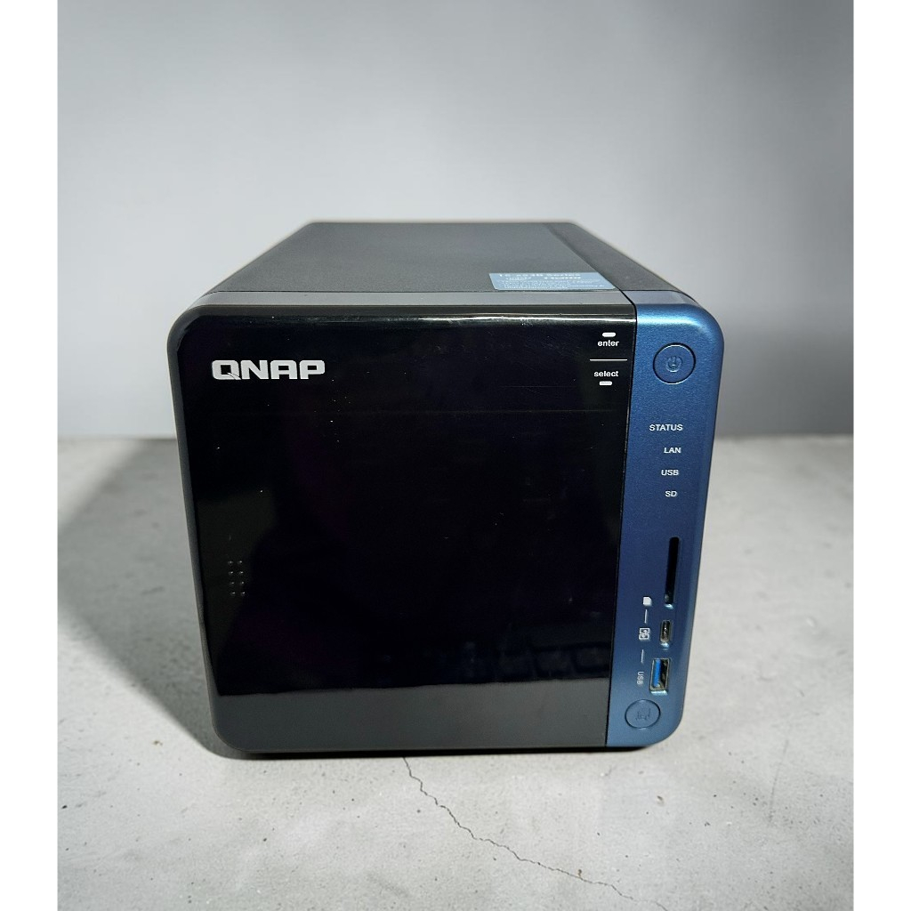 QNAP มือสอง TS-453B 4-Bay NAS Intel Celeron J3455 4core/4thread RAM 8GB + เพิ่มการ์ด Pcie lan 2.5G