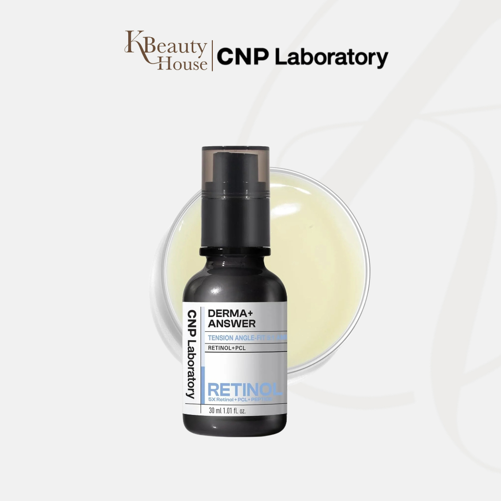 [แอมพูลเรตินอล] CNP Derma+ Answer Tension Angle-Fit 5:1 Ampule 30ml EXP.10.10.2027