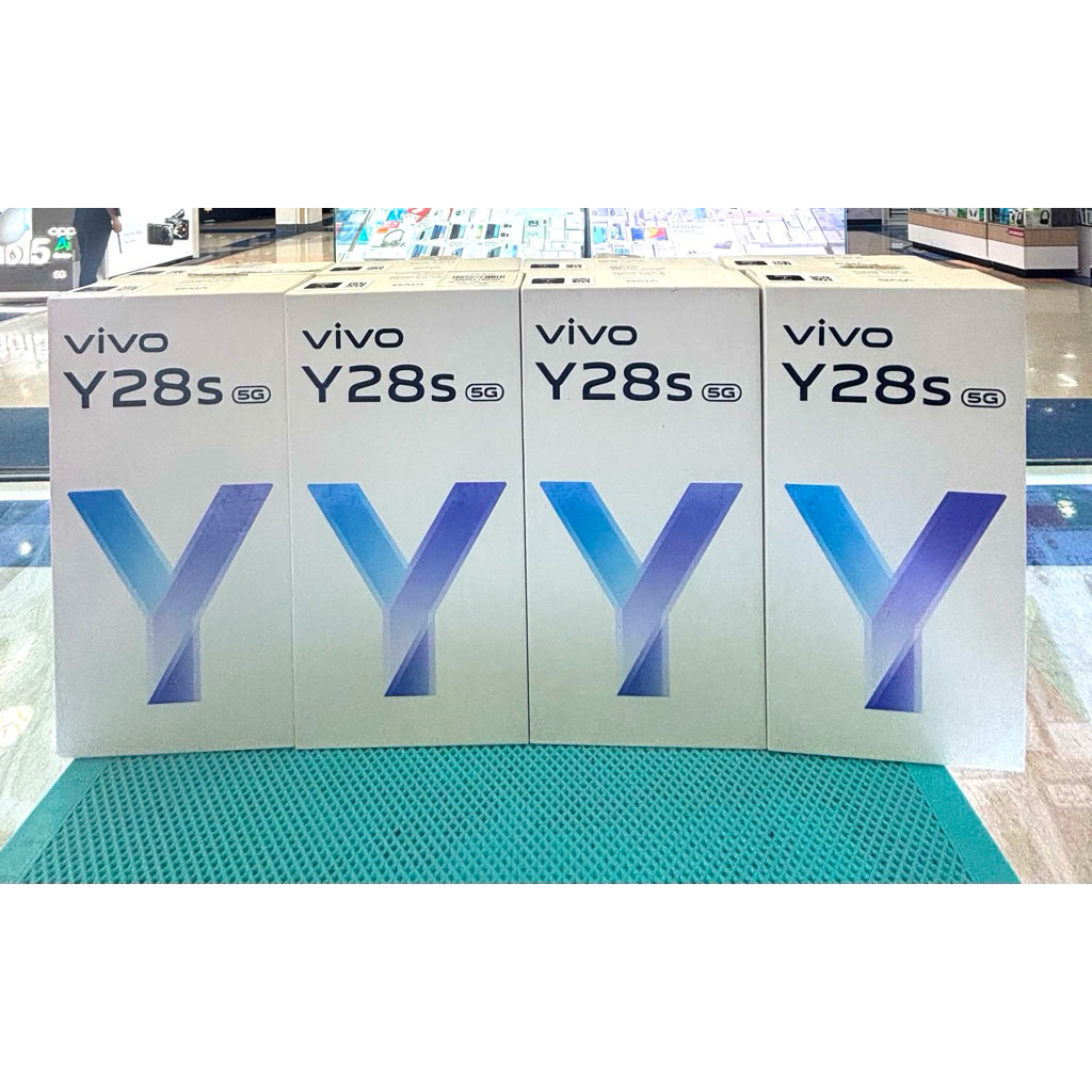 VIVO Y28s 5G (V2346) 8/128 สินค้าตัวโชว์เคลียร์สต๊อกจากศูนย์ไทย แท้ 100% สภาพสวยรอยน้อย อุปกรณ์ครบกล