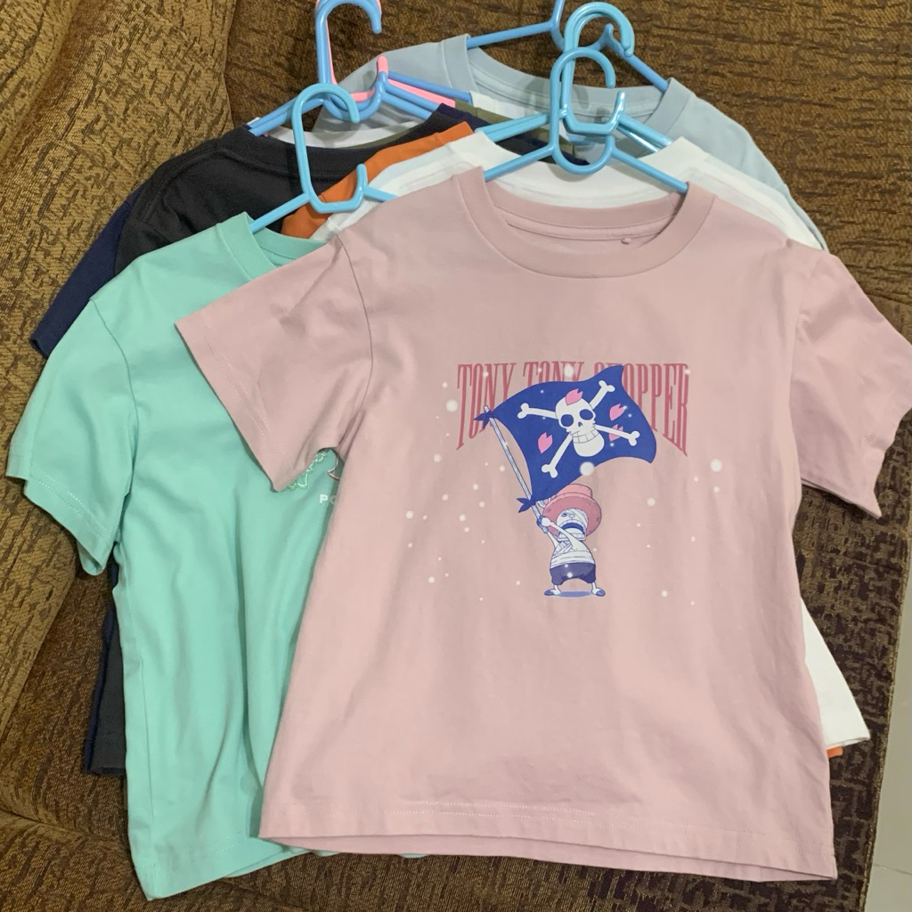 Uniqlo UT เสื้อเด็กแขนสั้น มือสอง Size 110