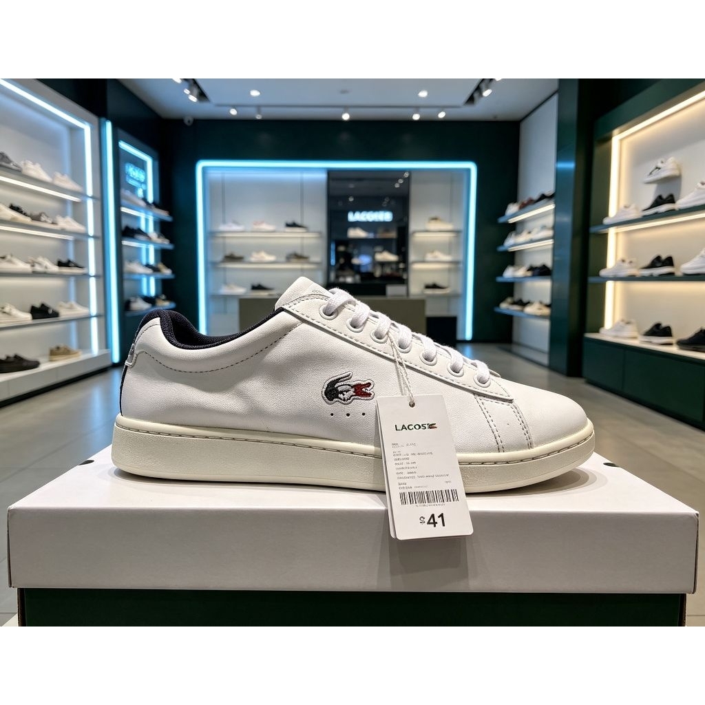 รองเท้าหนัง lacoste size 41