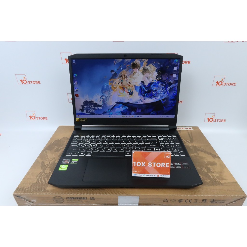 ACER NITRO RYZEN 7 5800H/GTX1650 RAM24/512GB - ID26080426