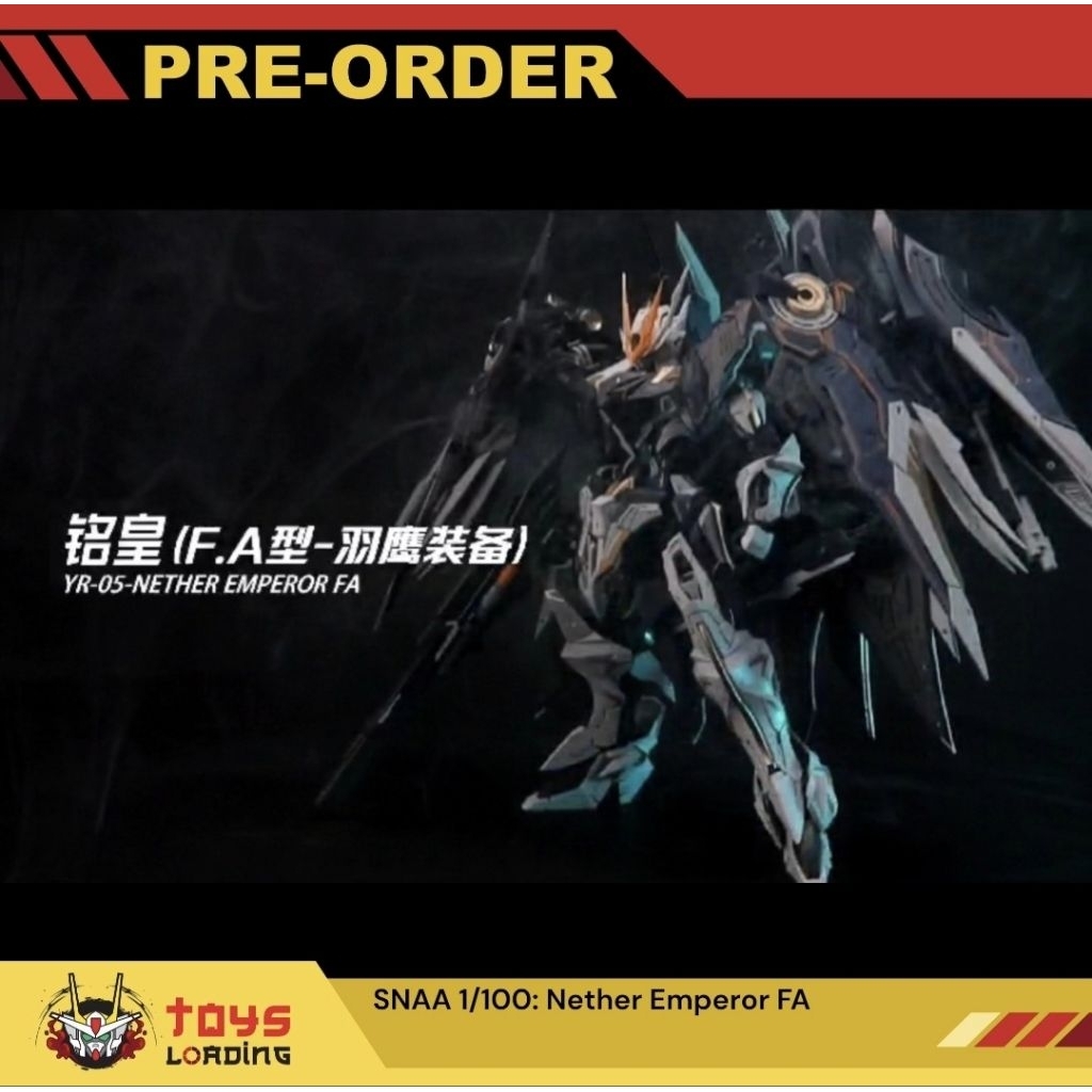 (Pre-Order) SNAA 1/100: YR-05-FA Nether Emperor FA