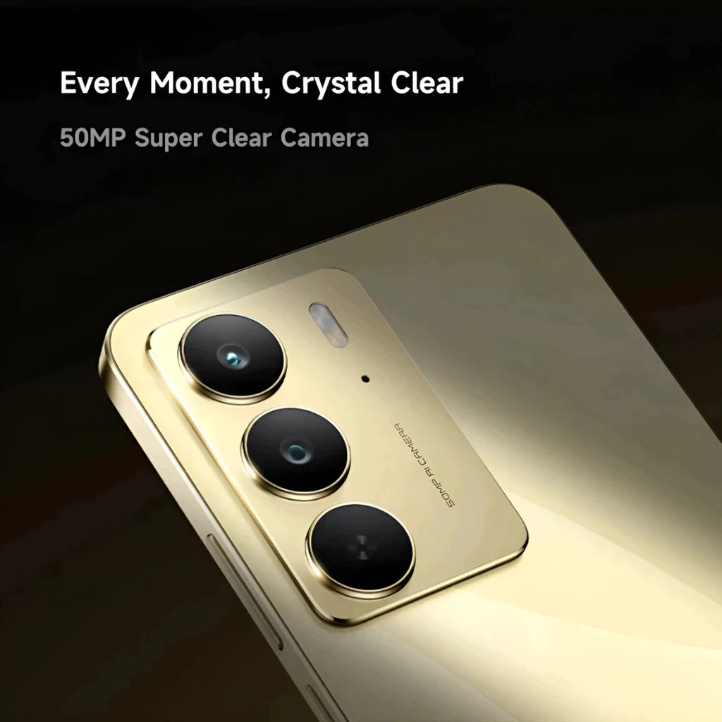 C75 5G 8GB+256GB สมาร์ทโฟน 5G แบต 6000mAh ชาร์จเร็ว 45W กล้อง 50MP จอ 90Hz เครื่องใหม่ มือ1 ประกันศูนย์ thumbnail 5