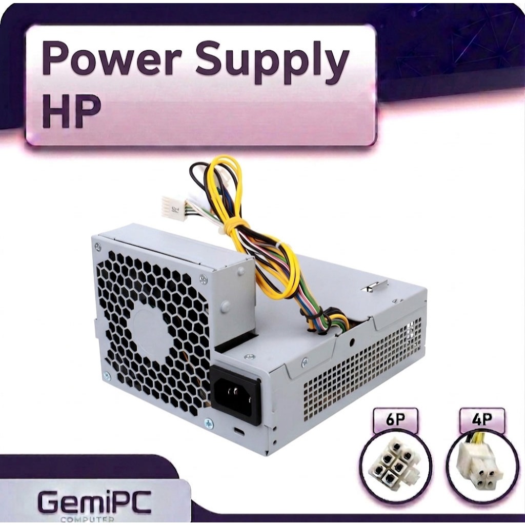 (มือสอง) Power Supply HP  ใช้ได้กับรุ่น  Pro 6000 6200 | 6300 | 6005 | 6305 | HP Elite 8000 | 8100 |