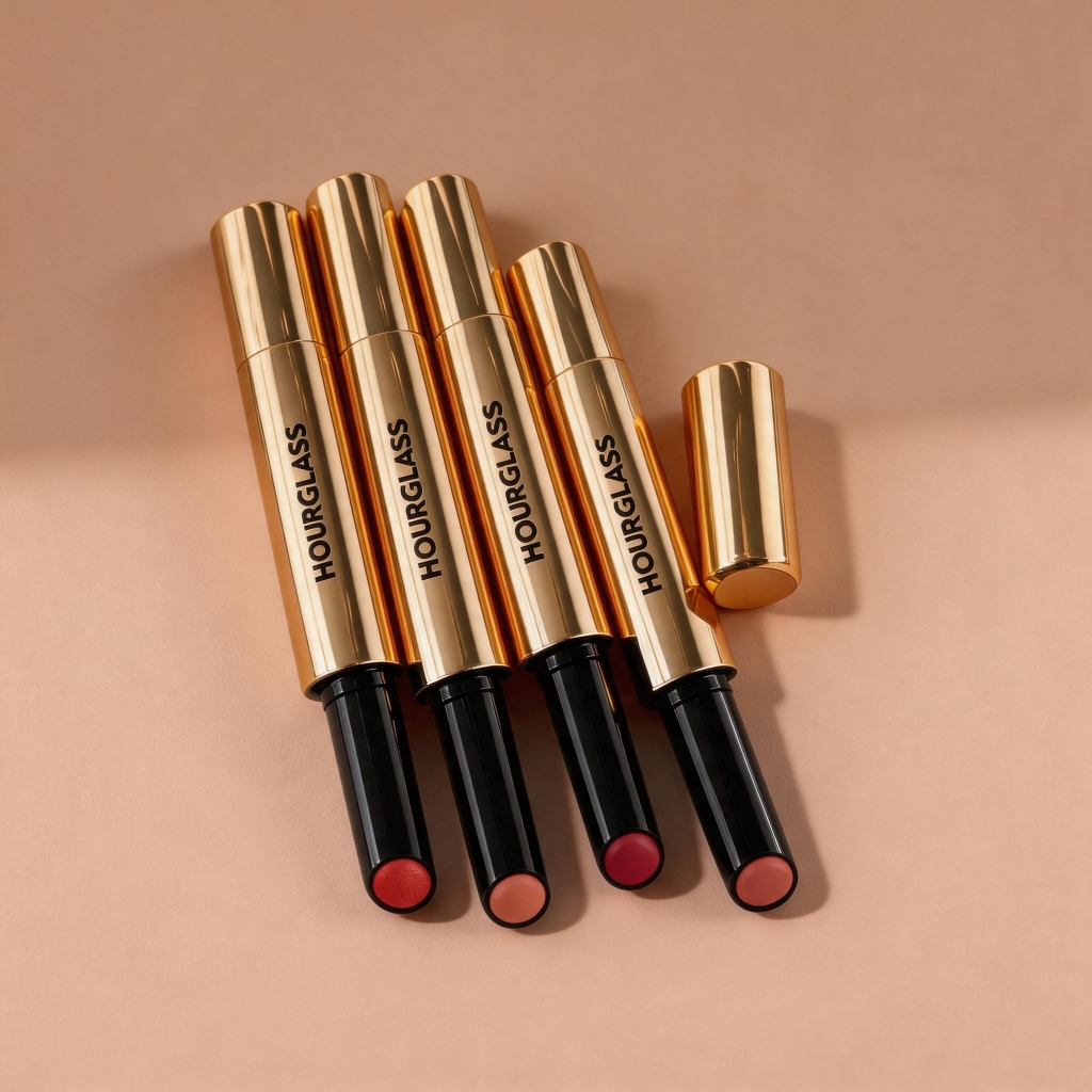 ใหม่เอี่ยม ของเดิม ของแท้HOURGLASS Phantom Volumizing Glossy Balm 1.7g #105 #120 #125 #135 ลิปกลอสอวบอิ่ม