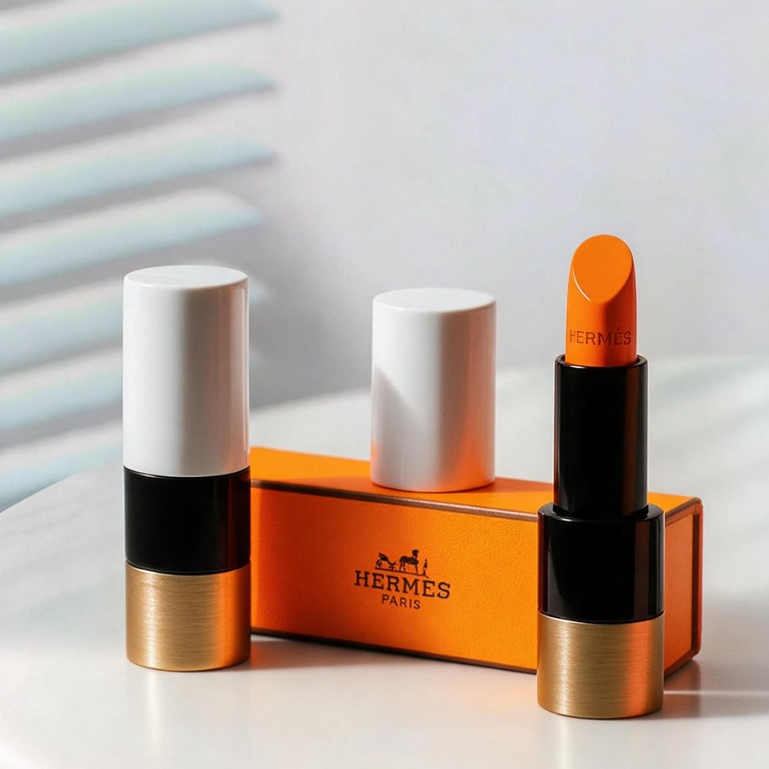 [จัดส่งเร็ว] Hermes Rose Hermes Rosy Lip Enhancer 3.5g สี #30 Rose De Ete #14Rose Abicot #49 Rose