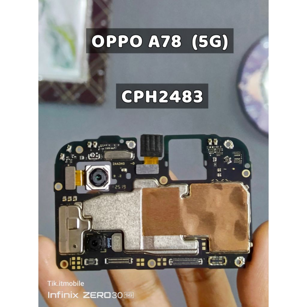 บอร์ดพร้อมใช้งาน OPPO A78 (5G) 
CPH 2483