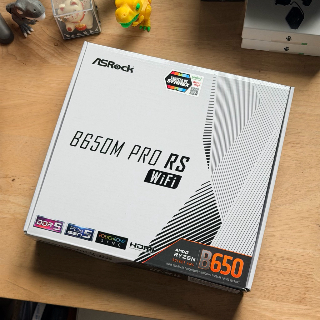 [ของใหม่ พร้อมส่ง] MAINBOARD (AM5) ASROCK B650M PRO RS WIFI (รับประกัน 3 ปี)