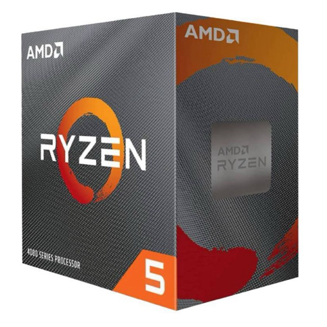 CPU (ซีพียู) AMD AM4 RYZEN 5 4500 6C/12T (4.10GHz) R5 4500 ฟรีซิลิโคน พร้อมส่ง