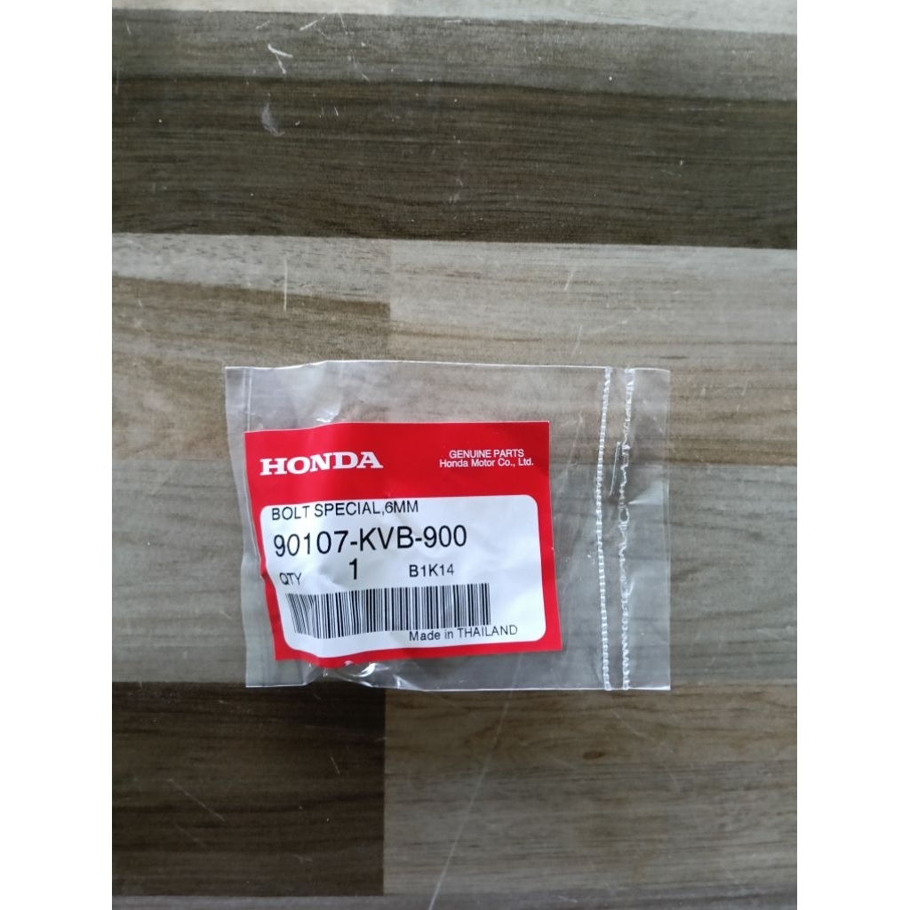 น็อตยึดแฟริ่งยึดขอเกี่ยวอเนกประสงค์ HONDA Click110i/ Scoopy-i/Click125i,150i/Zoomer-X แท้เบิกศูนย์ 9