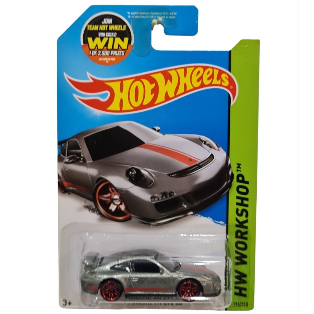Hotwheels Porsche 911 GT3 RS Zamac
