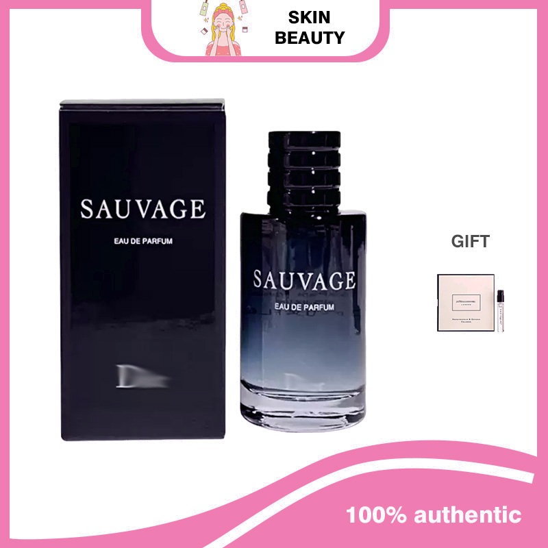 🔥ซื้อ1แ�ม1 Sauvage EDT 100ml Sauvage EDP 100ml กลิ่นBergamot-Lavender-Patchouli ของแท้100% พร้อมส่งไทย