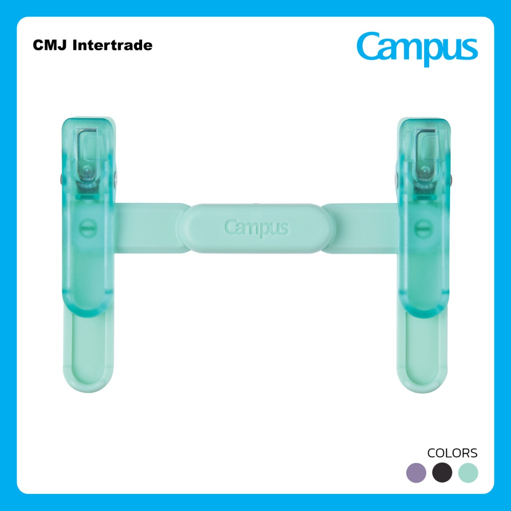 KOKUYO CAMPUS คลิปหนีบหนังสือ Portable Book Clip หนีบสมุด ที่หนีบทรงปากกาสำหรับพกพา ช่วยในการอ่าน ของแท้จากญี่ปุ่น