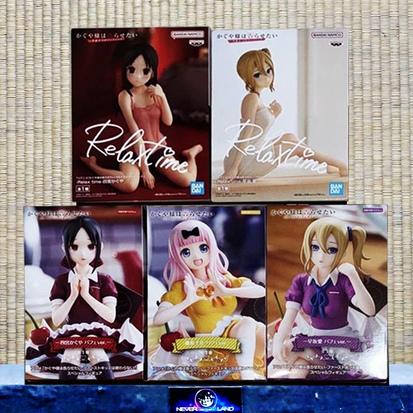 BANDAI / FURYU FIGURE: RELAX TIME - KAGUYA-SAMA: LOVE IS WAR - KAGUYA SHINOMIYA /  AI HAYASAKA /CHIK