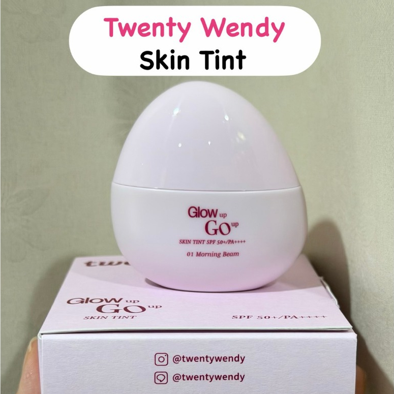 [พร้อมส่ง/แท้] แบ่งขายรองพื้น Twenty Wendy - Glow Up Go Up Skin Tint 3สี