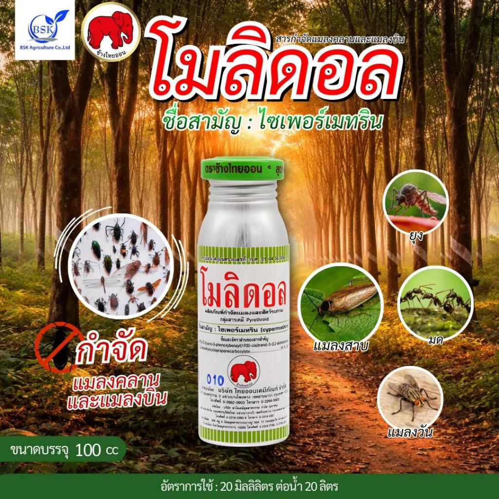 โมลิคอล (ชนิดน้ำ) ขนาด 100cc (บ.ไทยออน)