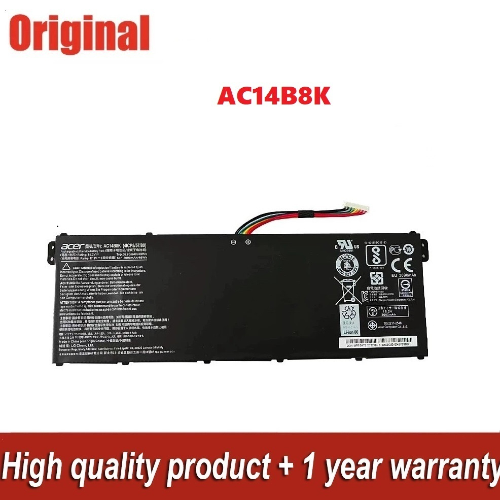 15.2V 48WH AC14B8K Battery For Acer Aspire CB3-111 CB5-311 ES1-511 ES1-512 ES1-520 S1-521 ES1-531ES1-731 E5-771G V3-371
