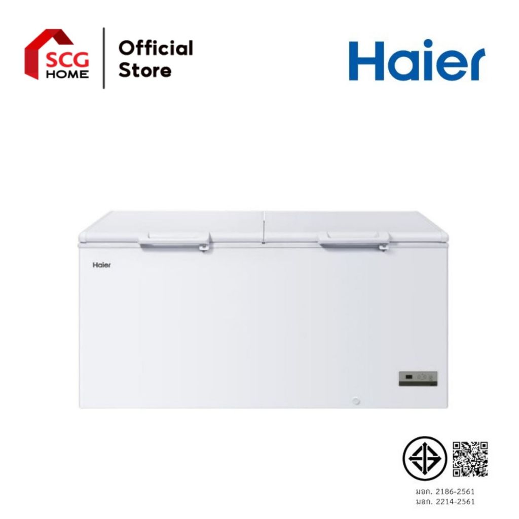 HAIER ตู้แช่ฝาทึบ Chest 429L/ 15.2Q รุ่น HCF-428DP ขนาด 15.2Q