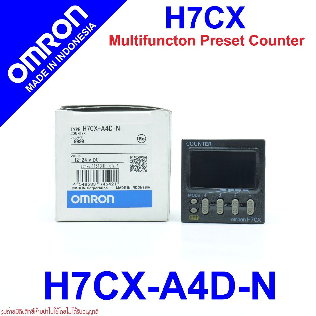 H7CX-A4D-N OMRON Counter OMRON H7CX-A4D-N OMRON Counter H7CX-A4D-N Multifunction Preset Counter