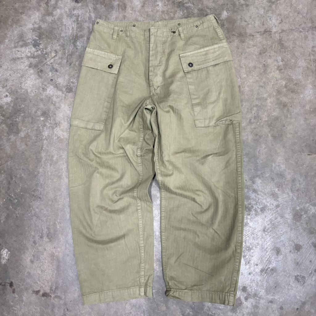 P44 Usmc HBT Monkey Pant By Warehouse
ทำย้อนกางเกงทหารUSA ยุค World War2 Brand

