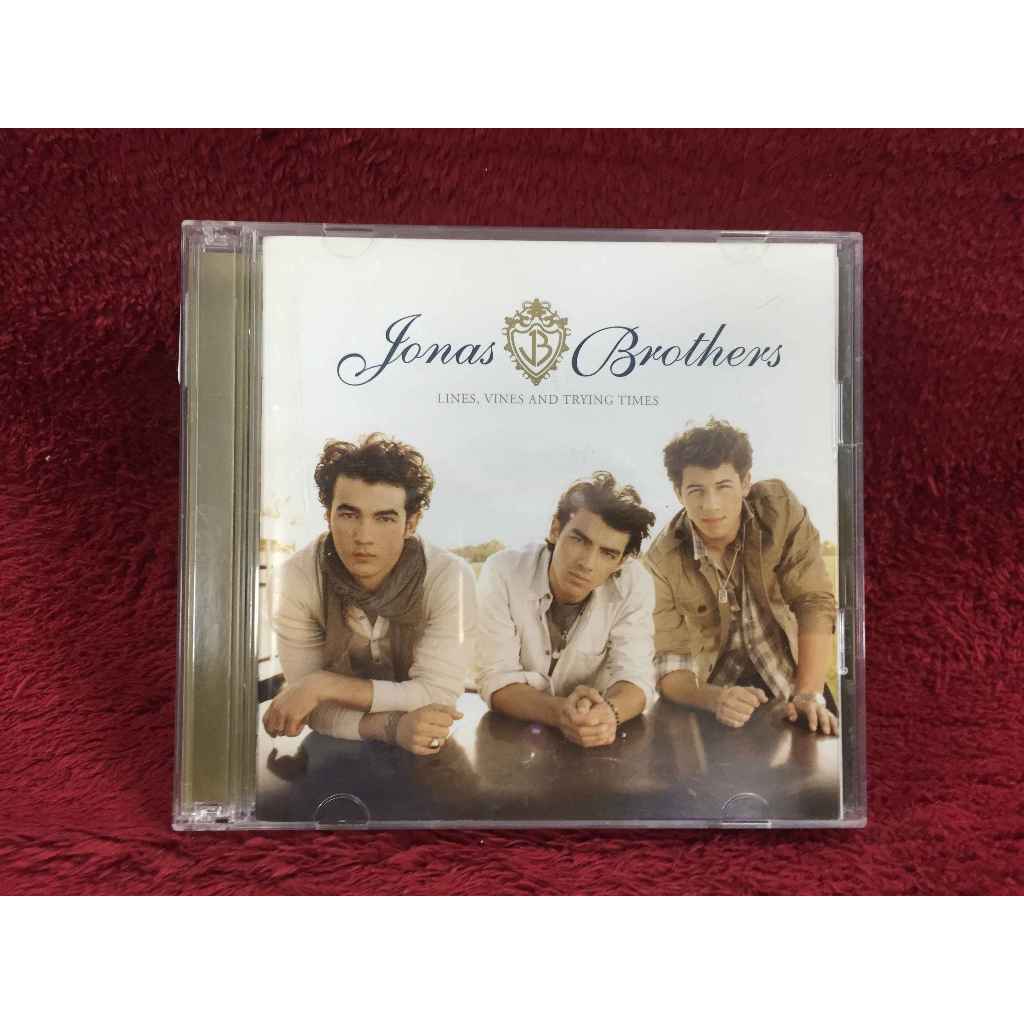 CD+DVD Jonas Brothers – Lines, Vines and Trying Times สภาพตามรูปปก AA351-53