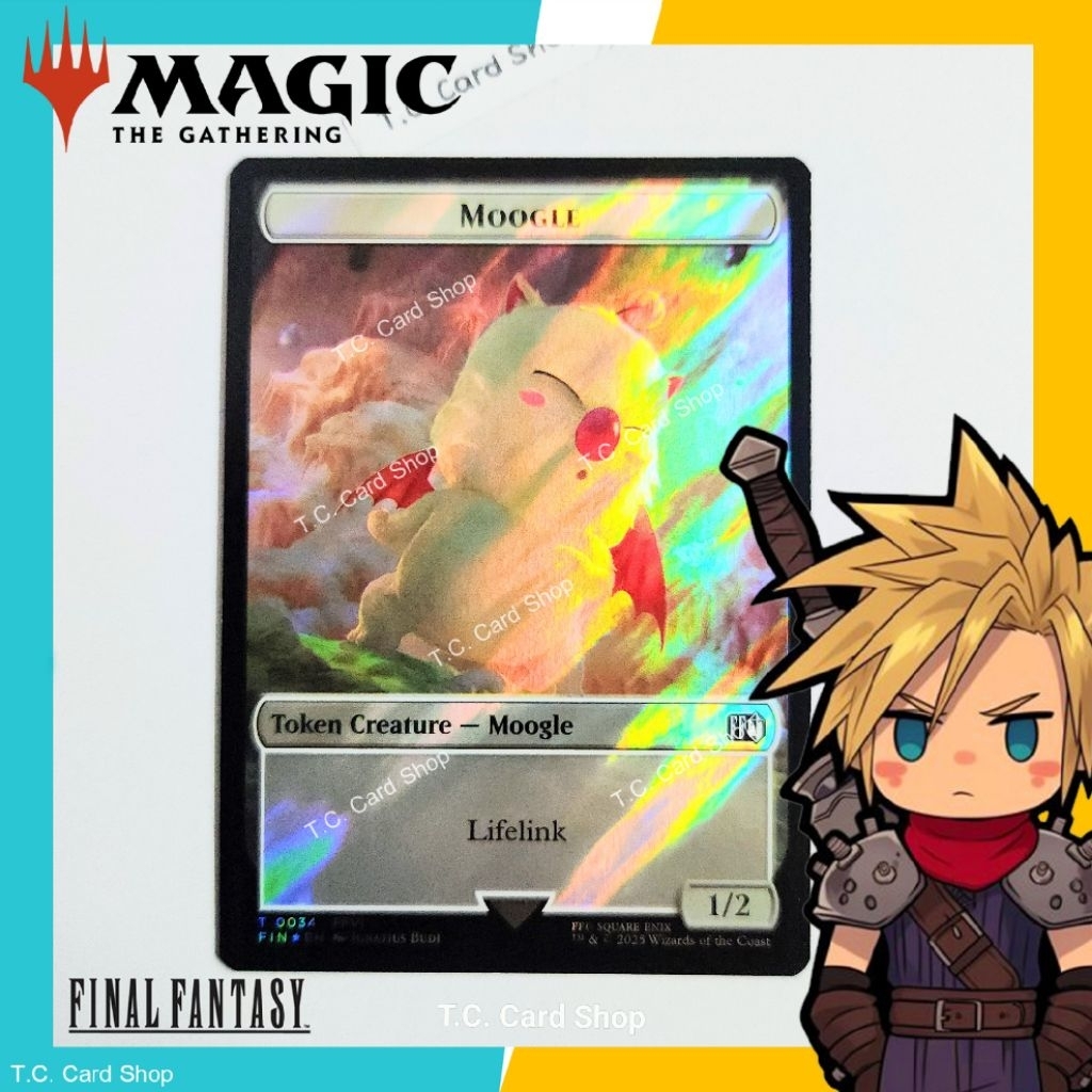 Moogle - Token Creature (Surge Foil) T0011 (FFVII) -  Final Fantasy -  Magic the Gathering (MTG) (FI