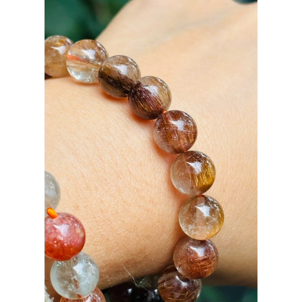กำไลหินไหมนาค 9-10 มิล