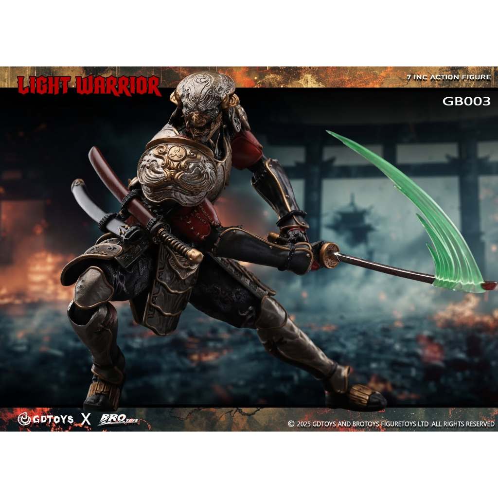 BROTOYS 1/12 Tekken Light Warrior action figure GB003