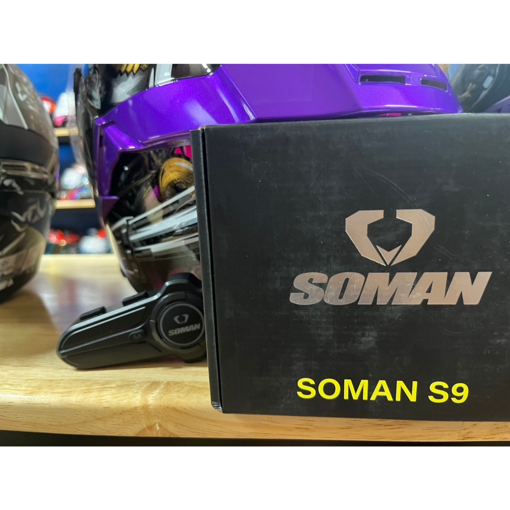 บลูทูธติดหมวกกันน็อค SOMAN S3