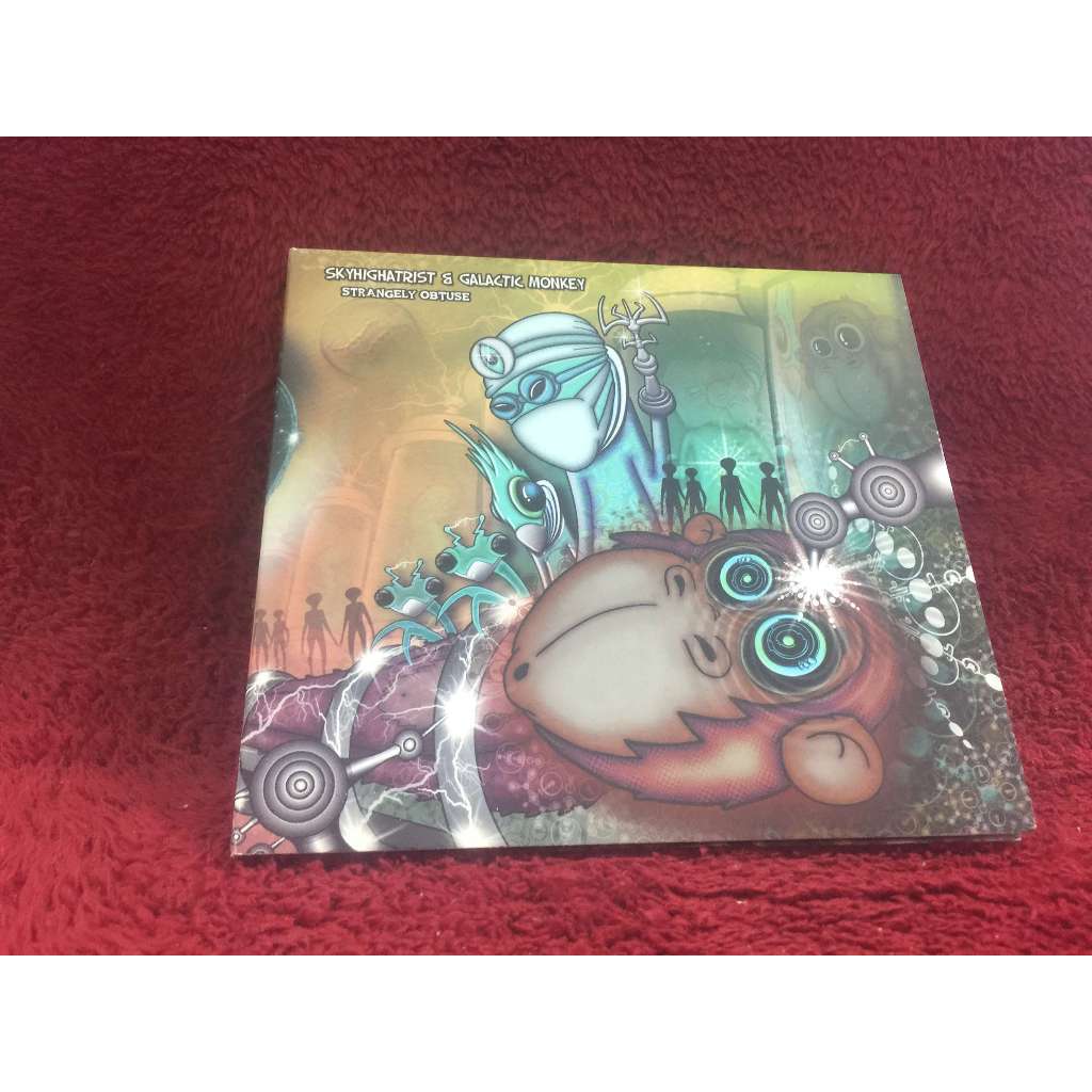 CD Skyhighatrist & Galactic Monkey – Strangely Obtuse สภาพตามรูปปก ZA356-73