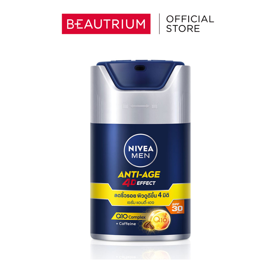 NIVEA Men 4D Anti-Aging Super Serum ผลิตภัณฑ์บำรุงผิวหน้า 45ml