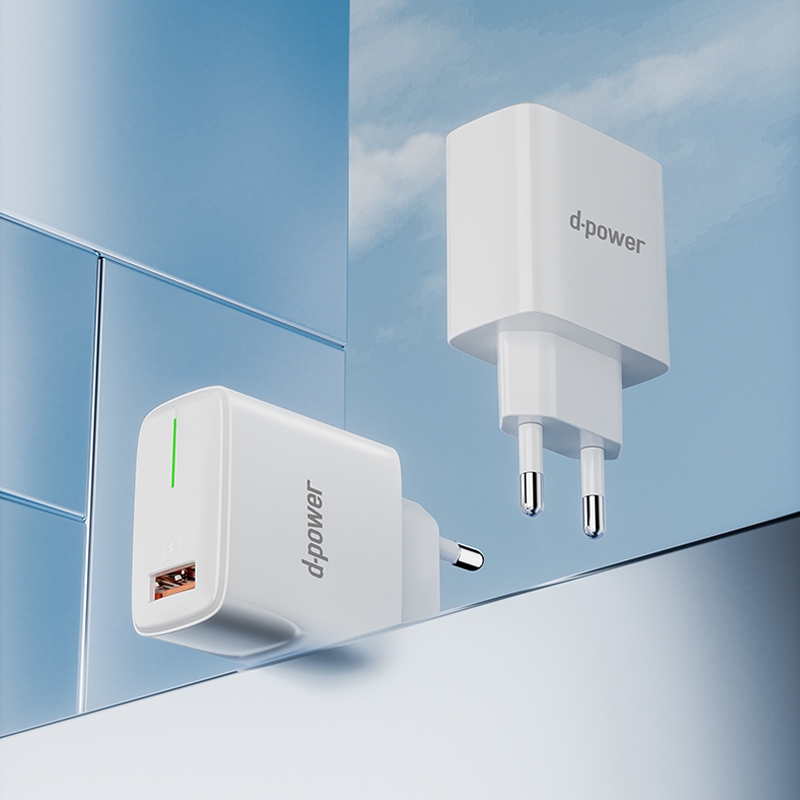 d-power APP-27 หัวชาร์จไว 25W Super VOOC PD QC USB-A Fast Charger มอก.