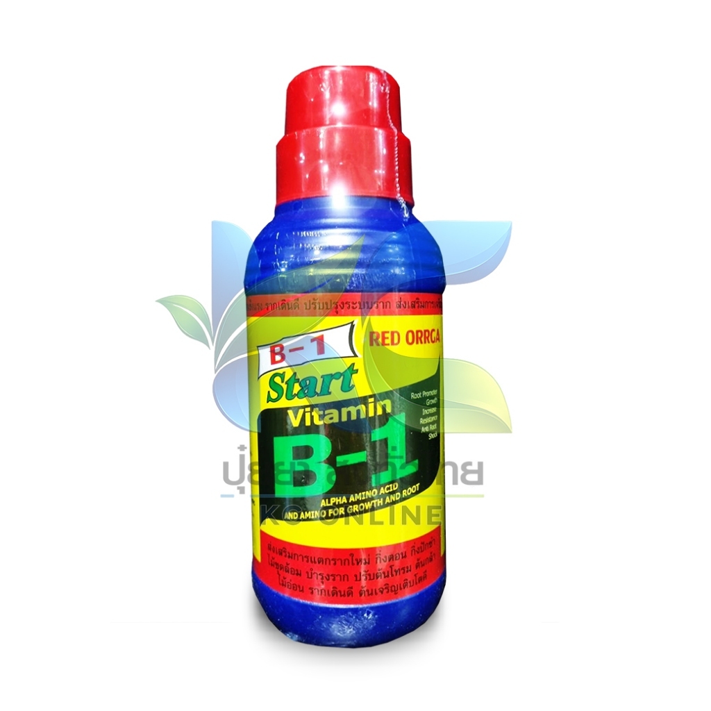 เร่งราก บี-1สตาร์ท (Vitamin B-1) 1,000 ml. น้ำยาเร่งราก อาหารเสริมพืช ฮอร์โมนพืช ปุ๋ยน้ำ