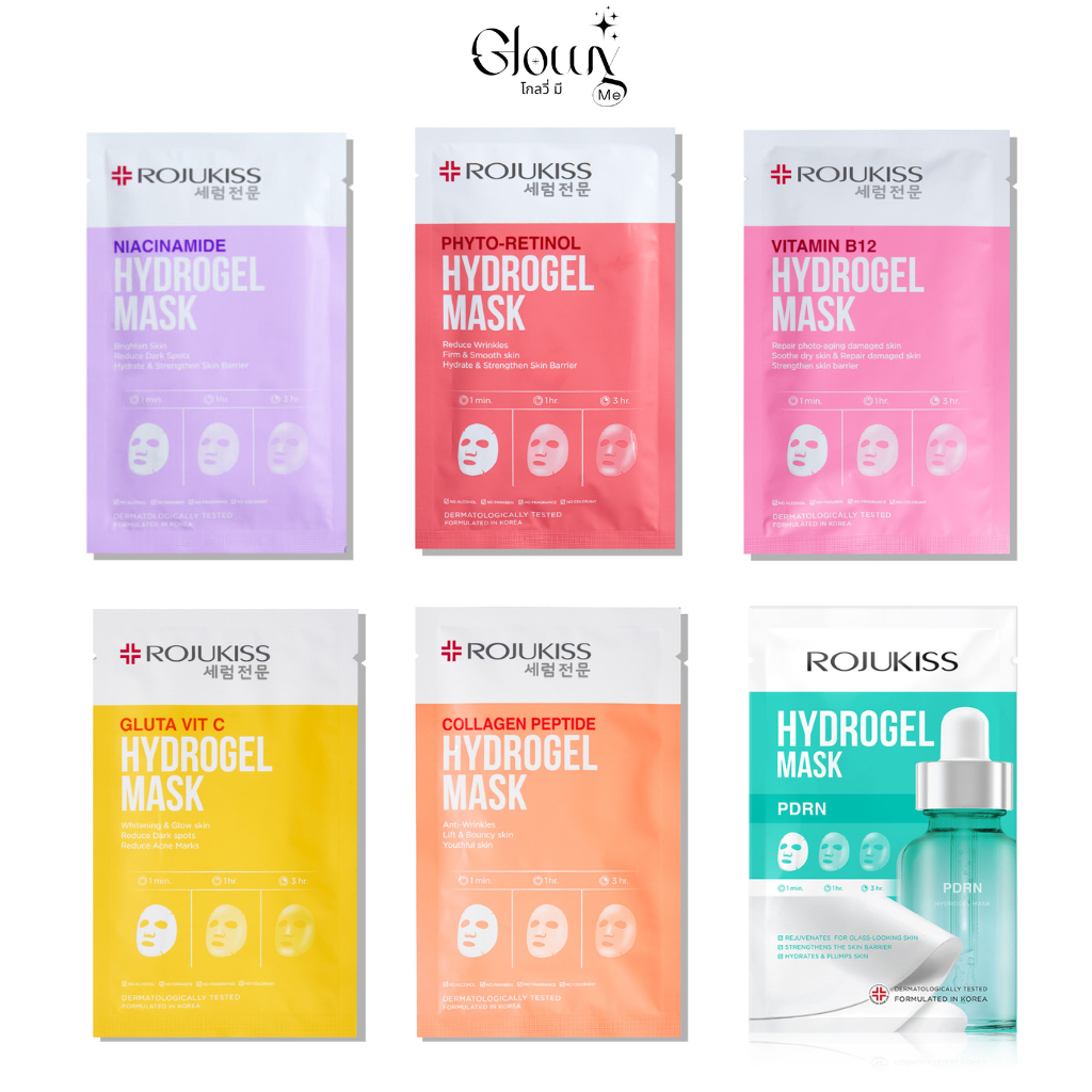 โรจูคิส ไฮโดรเจล มาส์ก 33กรัม Rojukiss Hydrogel Mask 33g