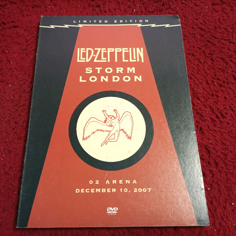 DVD สากล Led Zeppelin Storm London - O2 Arena - December 10, 2007  สภาพตามรูปปก AK2-20