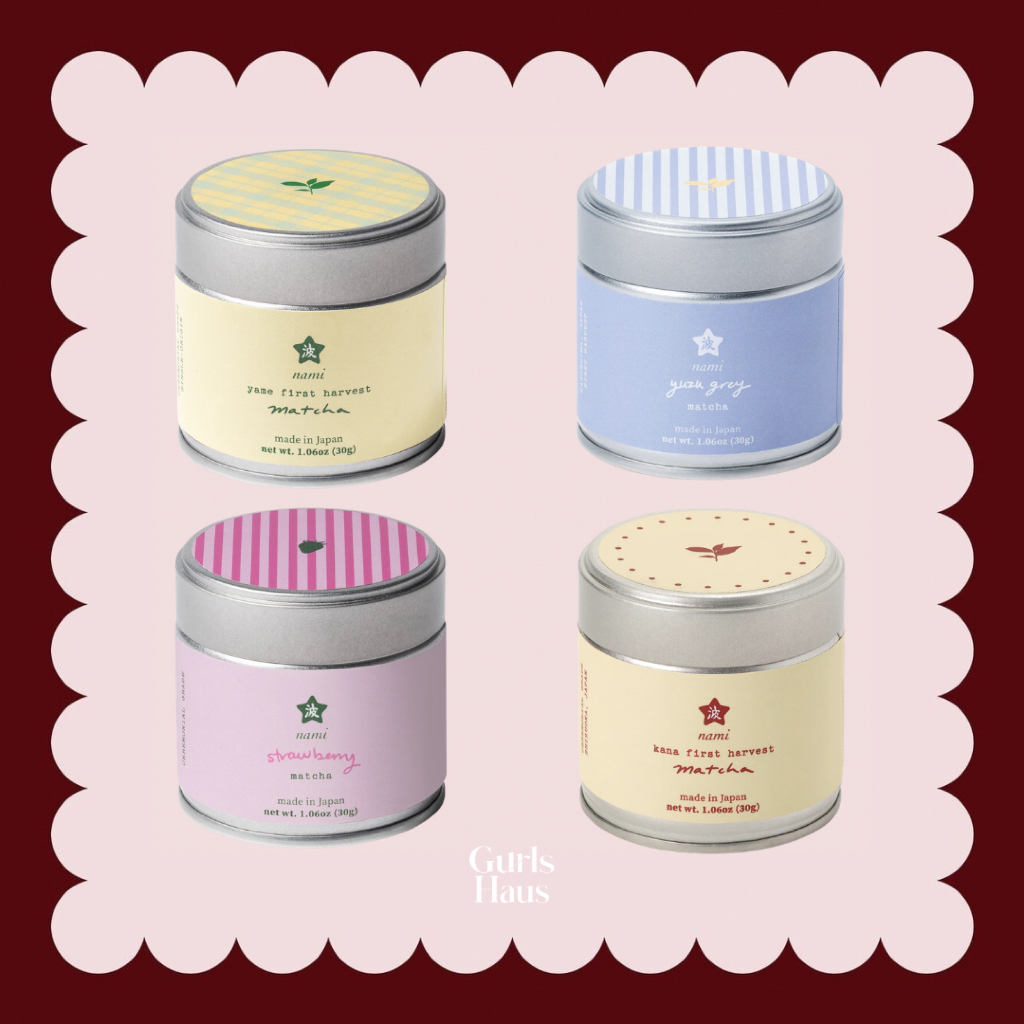 (พรีออเดอร์ )NAMI Matcha & Hojicha 30g | First Harvest Matcha