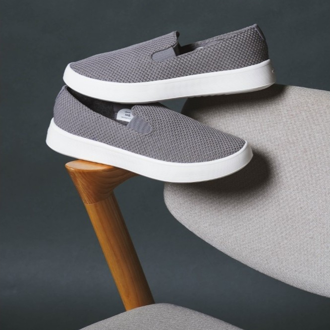Allbirds حذاء رجالي Cruiser Slip On — رمادي — صورة 7