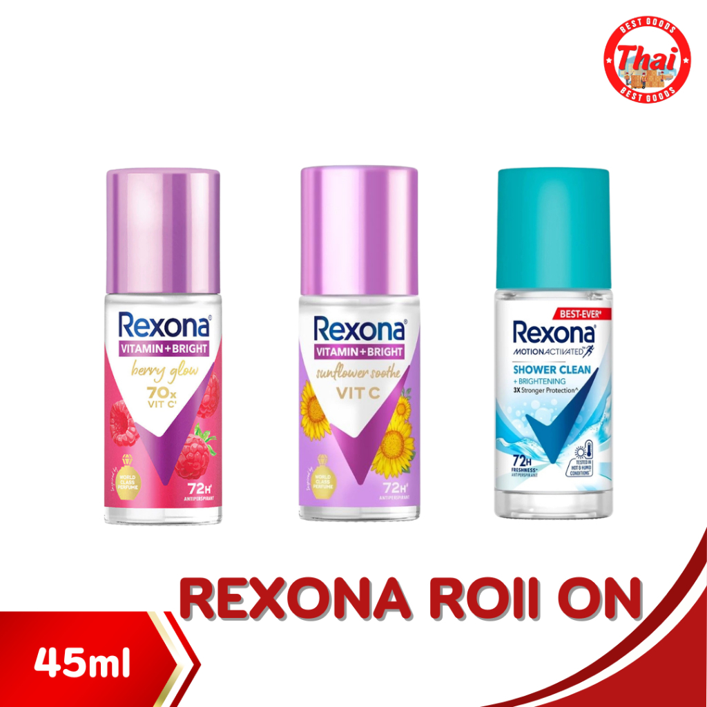 Rexona rollon 45ML  เรโซน่า โรลออน 45 มล (1pcs)