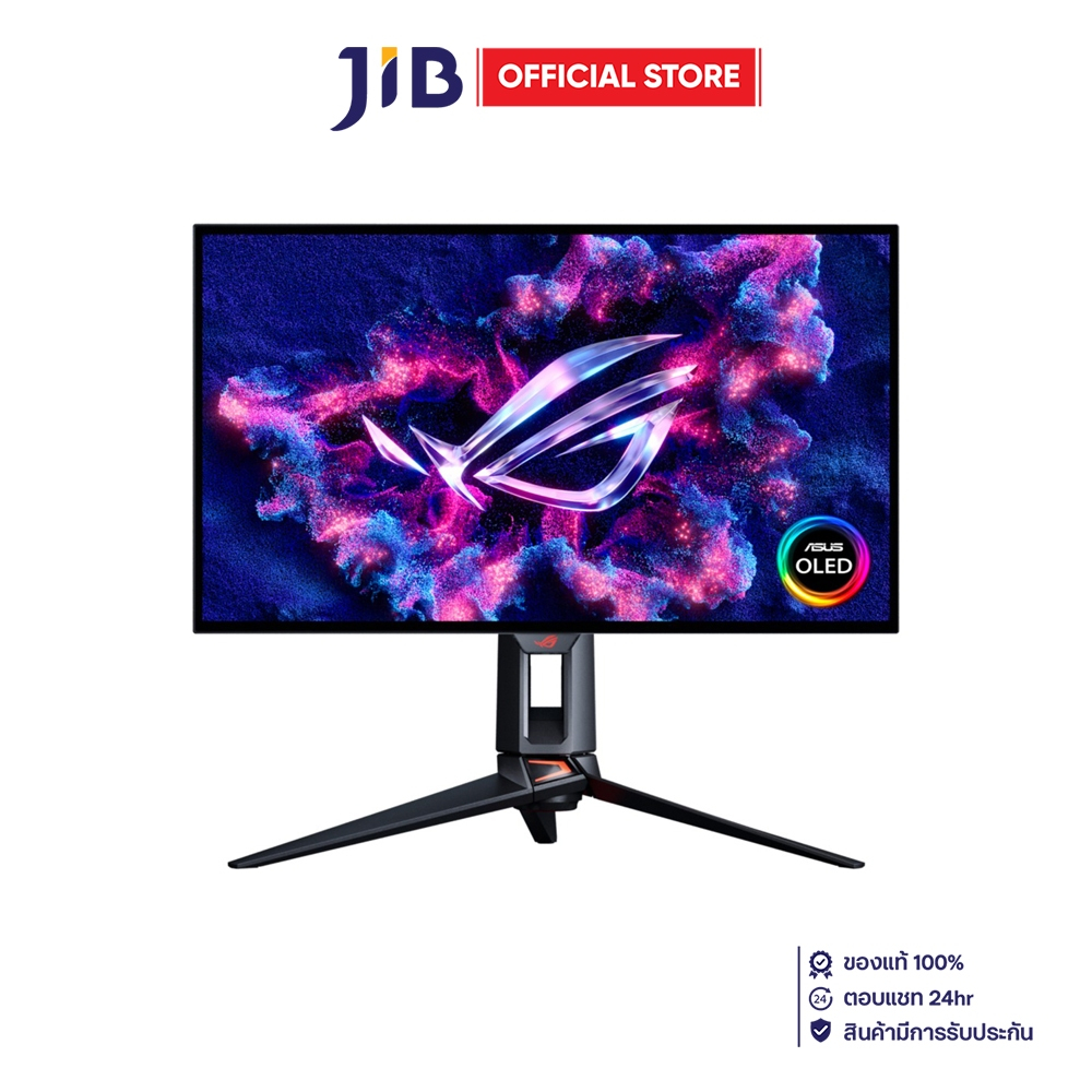 Monitor (จอมอนิเตอร์) Asus ROG Swift OLED PG27UCWM - 26.5 Inch OLED 4K 240Hz FHD 480Hz Dual Mode AMD