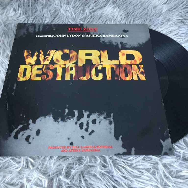 World Destruction - Time Zone ขนาด 12 นิ้ว LP G093