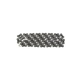 (IZUMI) (Bicycle Chain) Jet Black 1/2x1/8 116L SIL