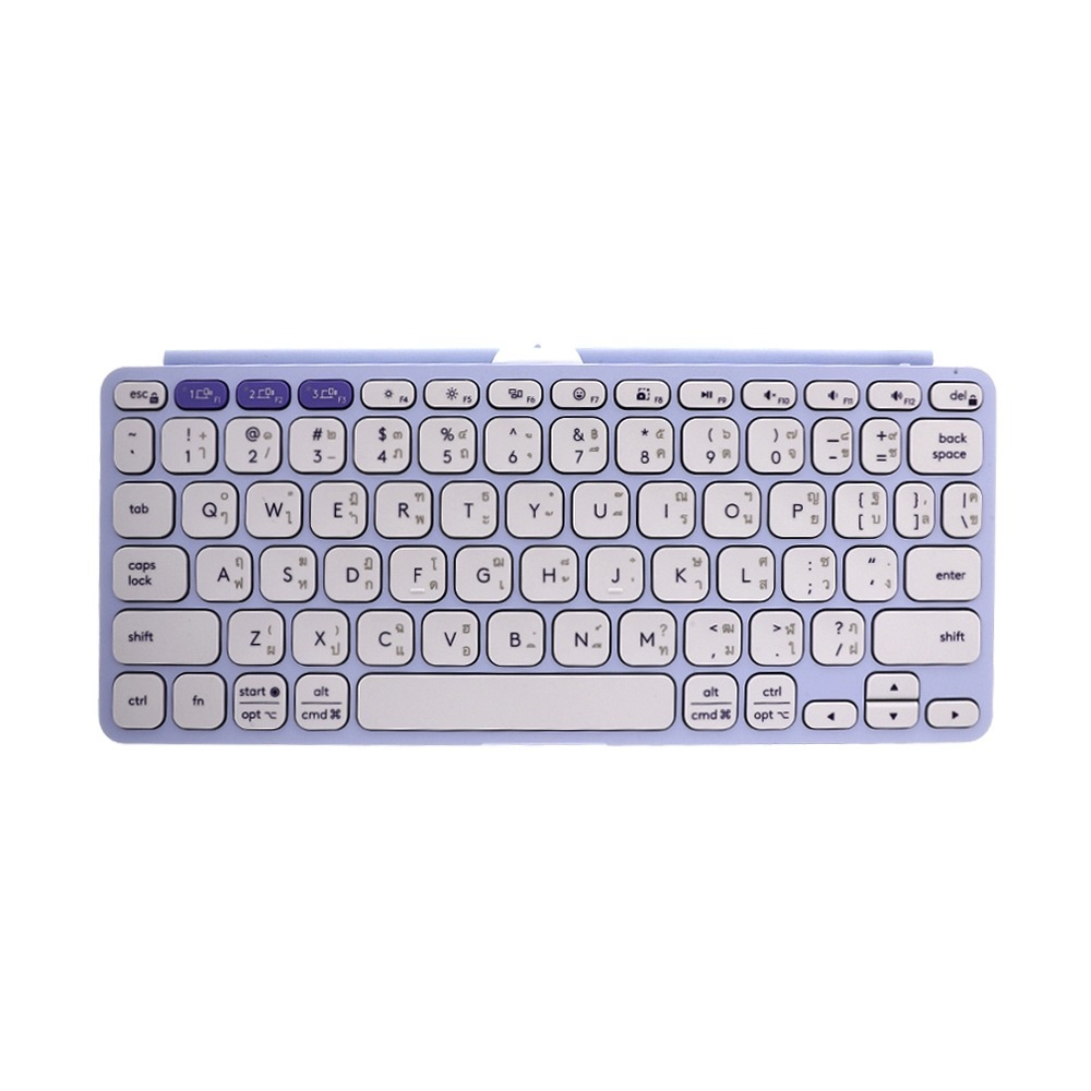 KEYBOARD WIRELESS LOGITECH KEYS TO GO 2 ULTRA SLIM LILAC (BLUETOOTH)