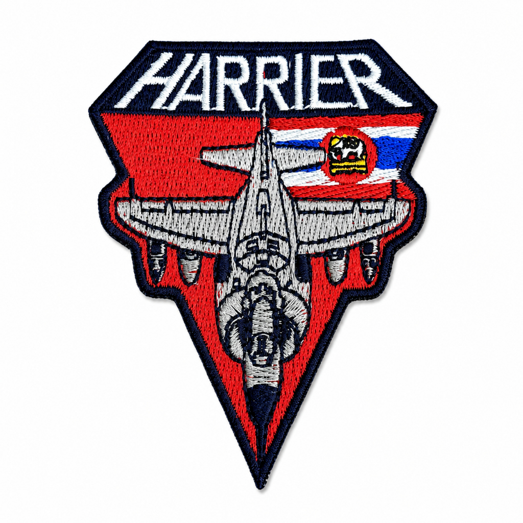 อาร์มผ้าปัก HARRIER ปักลายสวยงาม