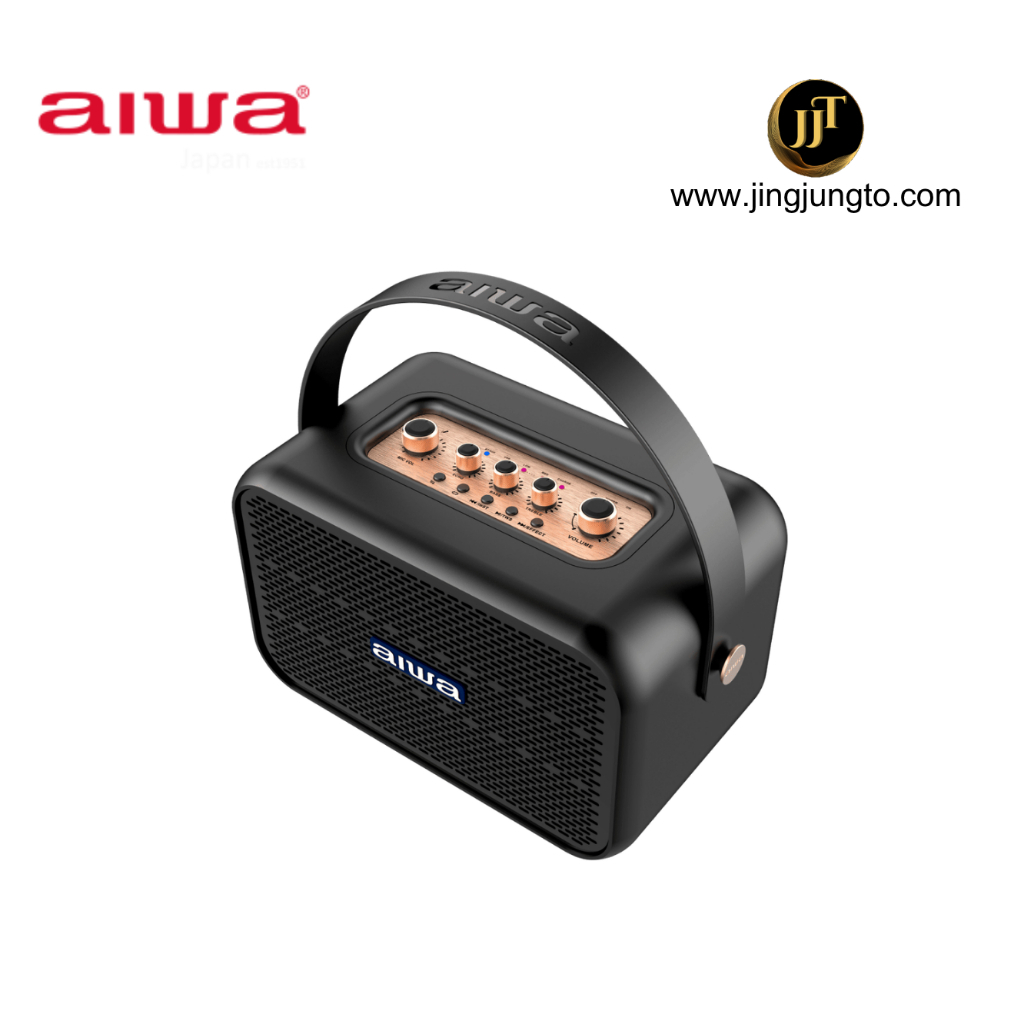 AIWA AW-R6000 ลำโพงบลูทูธพกพา รุ่น AW-R6000 Retro Plus Bluetooth Speaker