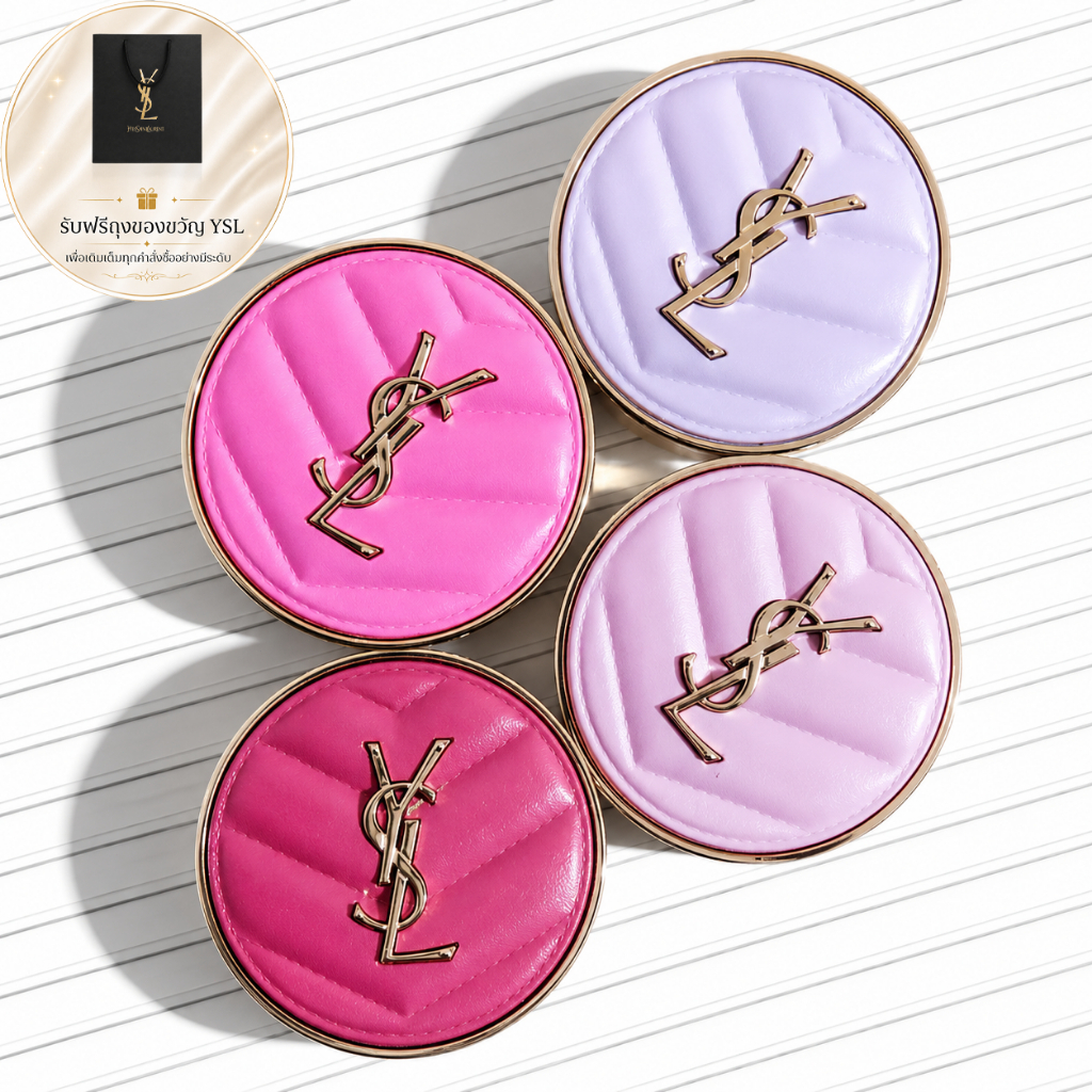 [พร้อมส่ง] [จัดส่งเร็ว] YSL Blush Bold Blurring Blush 6g บลัชออน เบลอผิว สีสวย ธรรมชาติ สินค้าใหม่ 100%