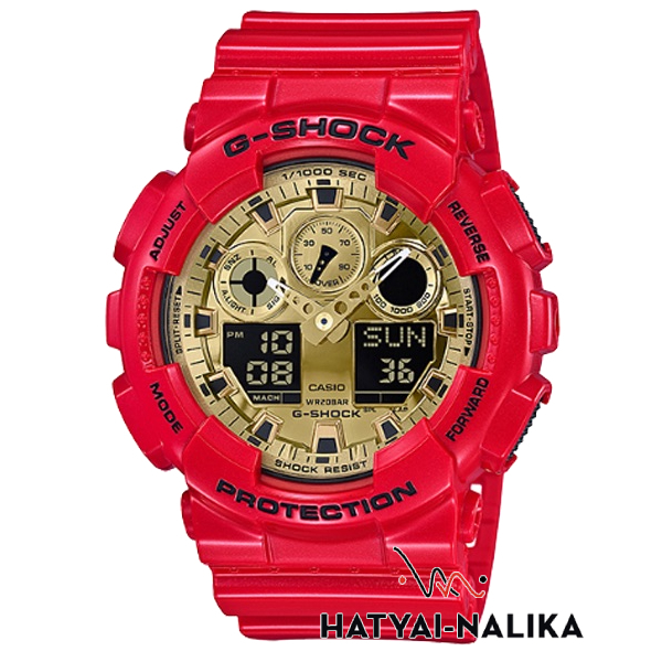 🔥ของแท้🔥 นาฬิกา G-SHOCK หายาก รุ่น GA-100VLA-4A,GA-100VLA-4,GA-100VLA,GA-100