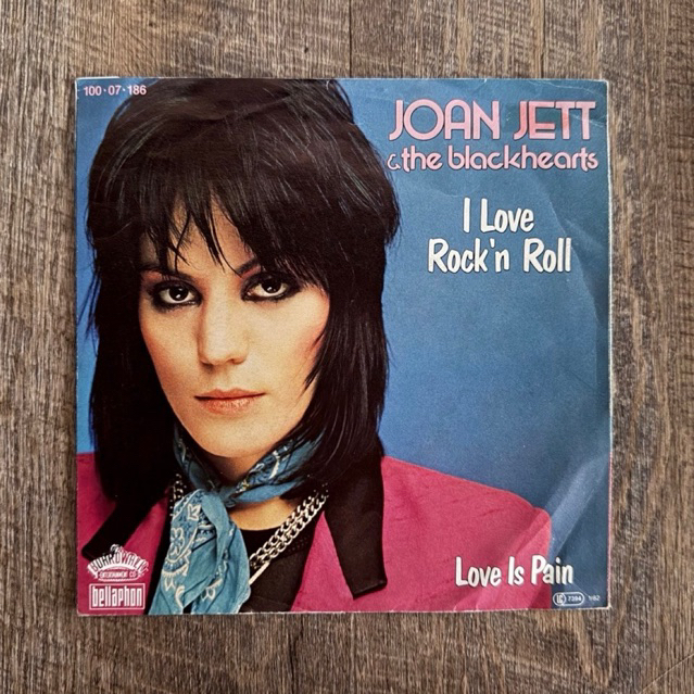 แผ่นเสียง Joan Jett - I love rock & roll Vinyl lp 7”(VG)