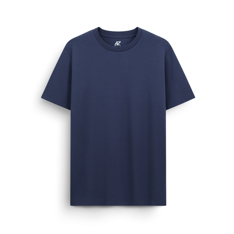 AIIZ เสื้อยืดผู้ชายคอกลมแขนสั้น รูปที่ 2